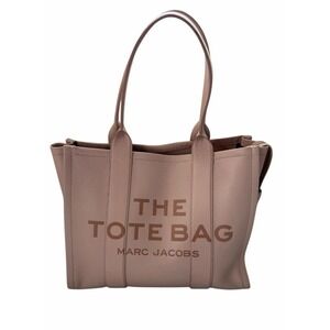 Marc Jacobs The Leather Large Tote Bag Ribbon Pink